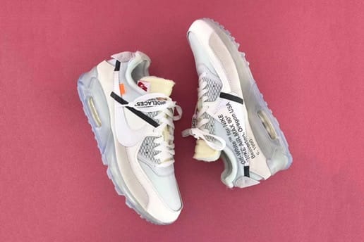 Off-White™ x Nike Air Max 90 の新しいアングル別写真をご紹介