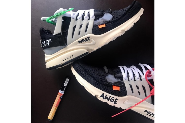 Off-White™ x Nike Air Presto のディテールに迫った動画を A$AP Nast が Instagram に投稿