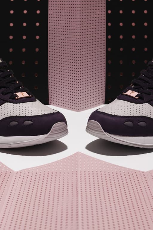 Patta ASICS GEL-Lyte 新色 ライトグレー パープル スニーカー