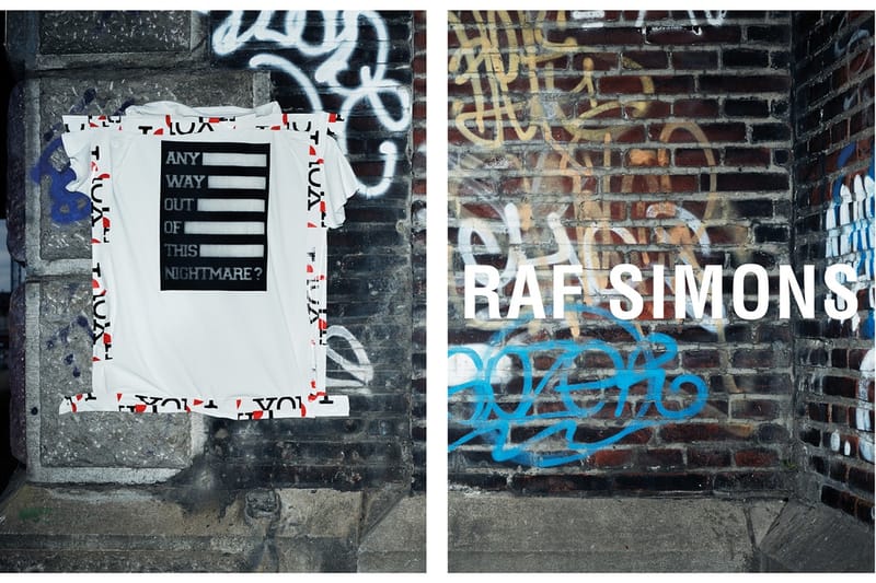 Raf Simons 2017年秋冬コレクションのキャンペーンビジュアルが公開