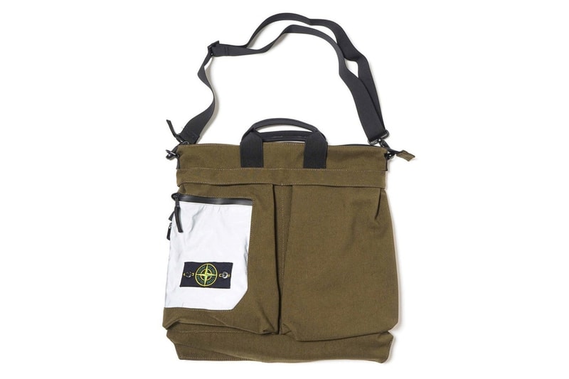Stone Island から多機能スリーウェイ Nylon Panama Helmet Bag が登場 3way backpack handcarry