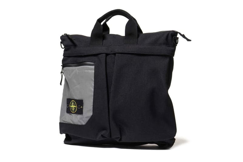 Stone Island から多機能スリーウェイ Nylon Panama Helmet Bag が登場 3way backpack handcarry