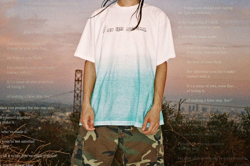 Stüssy が LA のレーベル Hypnotize Hearts とコラボしたTシャツコレクションをリリース record label la tshirt collection