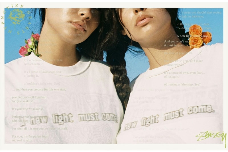 Stüssy が LA のレーベル Hypnotize Hearts とコラボしたTシャツコレクションをリリース record label la tshirt collection