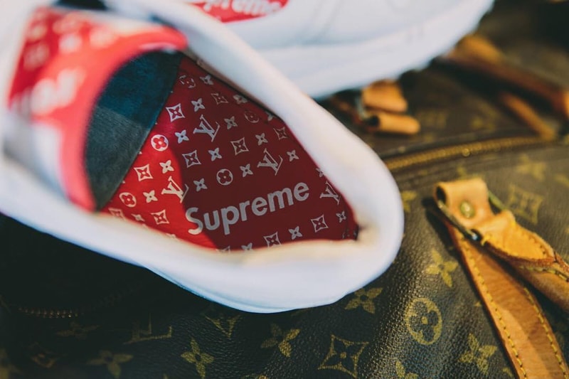 Supreme x Louis Vuitton カスタム Nike Air Max1 スニーカー
