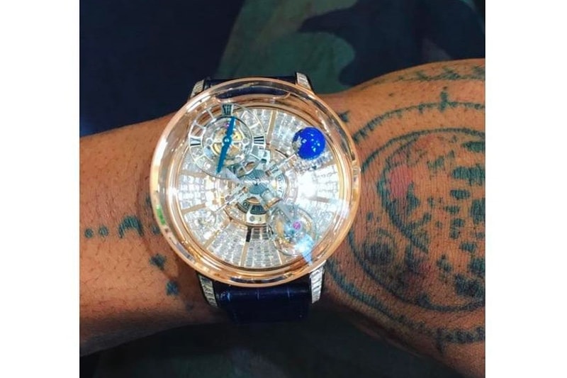 Travis Scott が日本円換算で1億円超えの腕時計をお披露目 トラヴィス・スコット トラビス スコット トラヴィス