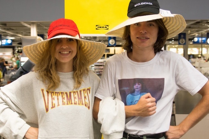 噂のパロディレーベル VETEMEMES & BOOLENCIAGA が IKEA を舞台に最新ジョイントルックブックを制作