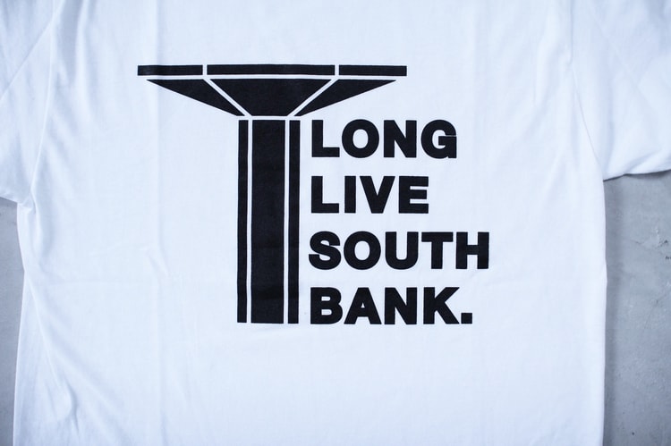 東京・青山の L'ECHOPPE にて話題のロンドン発ドネーショングッズ “LONG LIVE SOUTH BANK” アイテムが発売