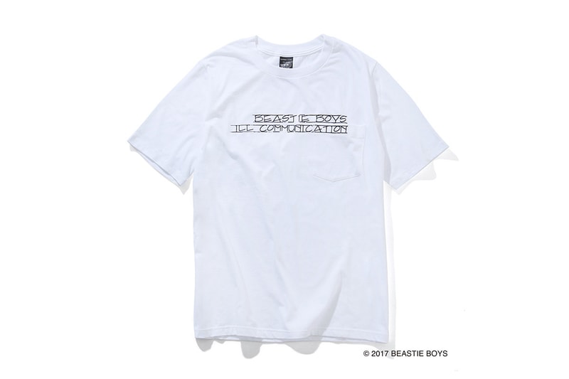 NUMBER (N)INE より Beastie Boys の名盤をグラフィックに採用したTシャツコレクションが登場 『Ill Communication』、『Licensed to Ill』といったオールドスクールファン垂涎のアルバムを100%コットンボディに落とし込む ブラック ホワイト ネイビー