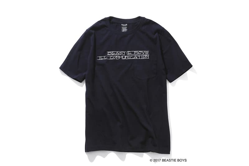 NUMBER (N)INE より Beastie Boys の名盤をグラフィックに採用したTシャツコレクションが登場 『Ill Communication』、『Licensed to Ill』といったオールドスクールファン垂涎のアルバムを100%コットンボディに落とし込む ブラック ホワイト ネイビー