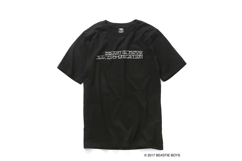 NUMBER (N)INE より Beastie Boys の名盤をグラフィックに採用したTシャツコレクションが登場 『Ill Communication』、『Licensed to Ill』といったオールドスクールファン垂涎のアルバムを100%コットンボディに落とし込む ブラック ホワイト ネイビー