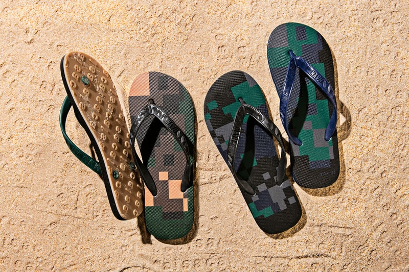 sacai よりハワイ発の新鋭サンダルブランド HAYN とのコラボビーチサンダルが登場 サカイ　ハイアン