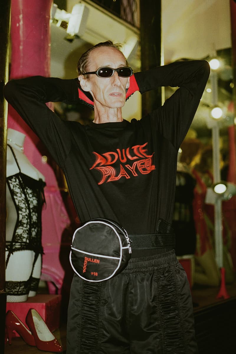 ダークな雰囲気を醸す SHOOP x SULLEN “Adulte Player” カプセルコレクション ブラック レッド マドリードと東京を拠点にするオルタナティブブランドと渋谷の高感度セレクトショップがチームアップ