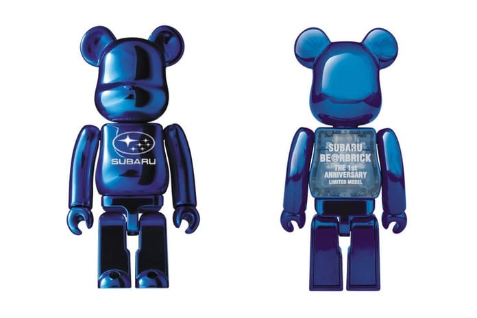 MEDICOM TOY と日本自動車メーカー SUBARU のタッグによる数量限定 BE@RBRICK が登場