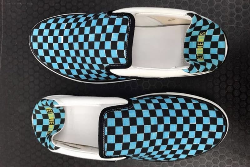 Vetements が Instagram で Vans とのコラボ Slip-On を公開？ ヴェトモン ヴァンズ