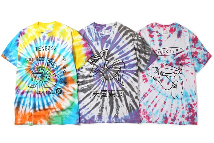 WACKO MARIA から完全一点もののタイダイTシャツがリリース