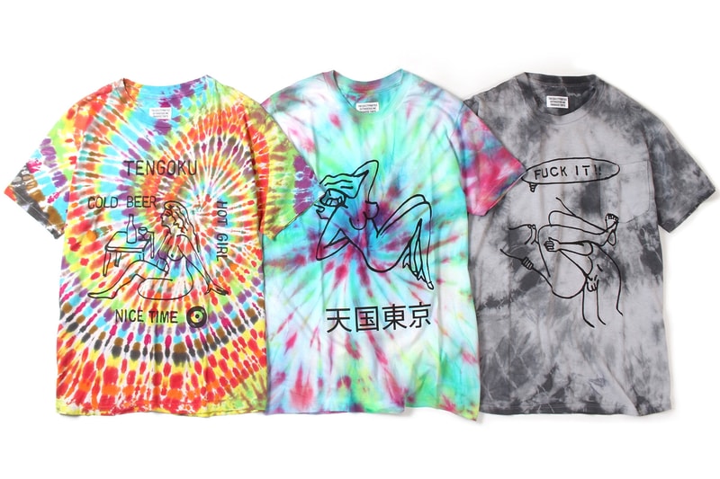 WACKO MARIA から完全一点もののタイダイTシャツがリリース アメリカで買い付けたボディにグラフィックプリントを施した完売必至の限定アイテム