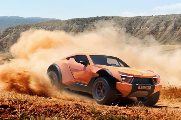 公道/オフロード兼用のスーパーカー zarooq sandracer 500GT