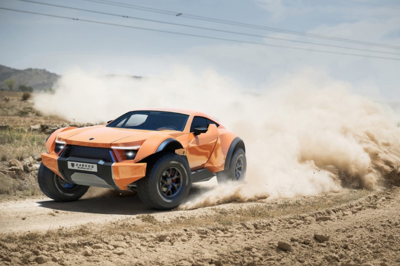 公道/オフロード兼用のスーパーカー zarooq sandracer 500GT