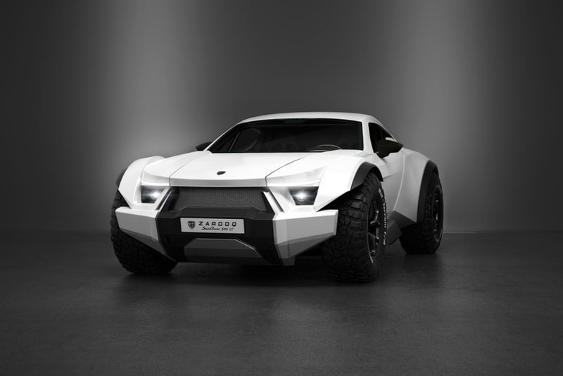 公道/オフロード兼用のスーパーカー zarooq sandracer 500GT