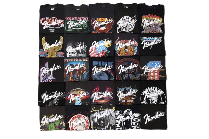 nano・universe が別注した NUMBER (N)INE の唯一無二のリメイクヴィンテージT vintage t-shirts Tシャツ 明日発売
