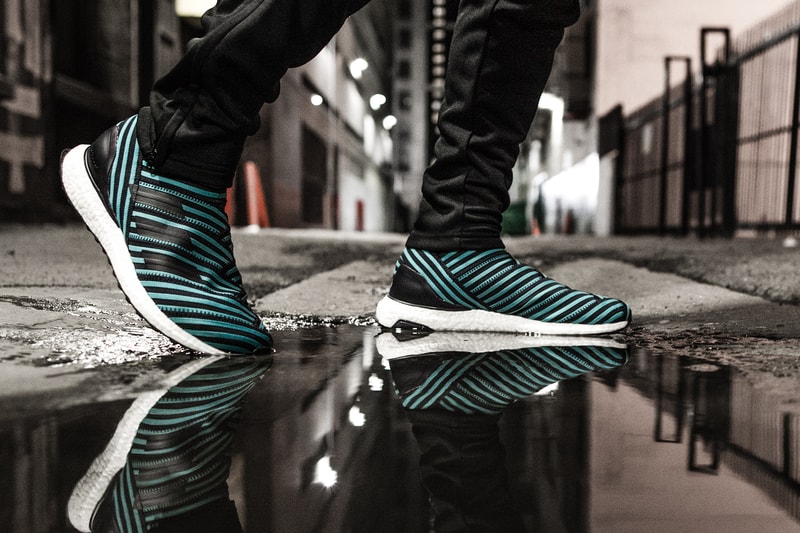adidas 期待の新作 “Ocean Storm Pack” から NEMEZIZ UltraBOOST がゲリラリリース フットボールモデルと同様の先進的なレースレスアッパーとBOOST™フォームを組み合わせた55足限定のリミテッドモデル
