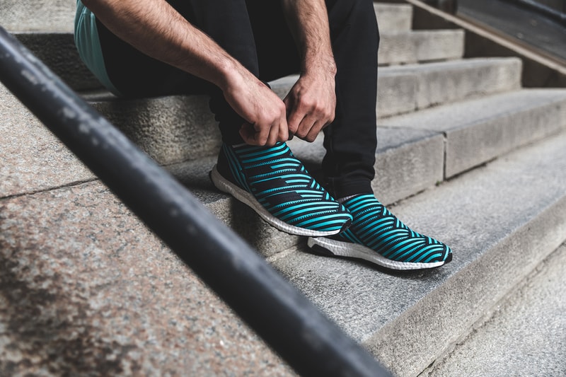 adidas 期待の新作 “Ocean Storm Pack” から NEMEZIZ UltraBOOST がゲリラリリース フットボールモデルと同様の先進的なレースレスアッパーとBOOST™フォームを組み合わせた55足限定のリミテッドモデル