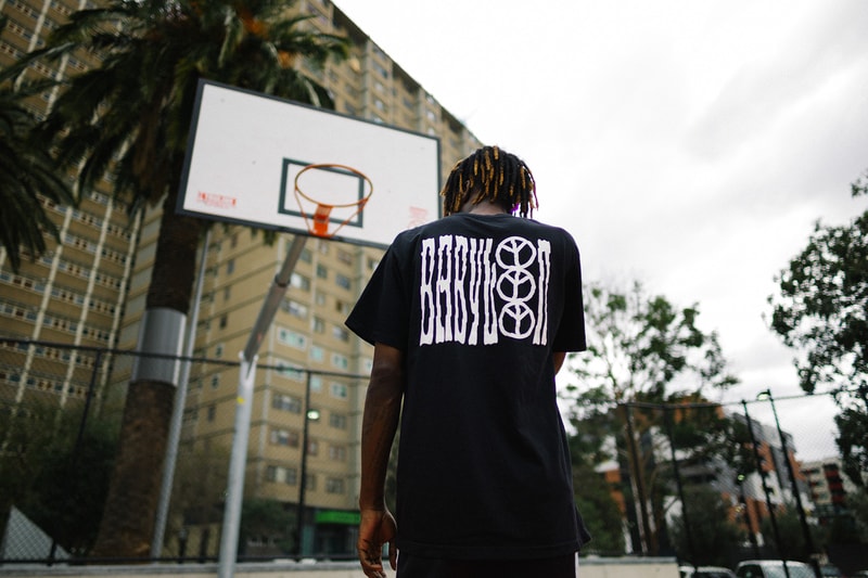 LAキッズから支持の厚い Babylon LA が2017年夏のTシャツコレクションを発表 バビロン トラッシュトーク Tシャツ プリント パープル ブラック ホワイト イエロー グラフィック Tシャツ