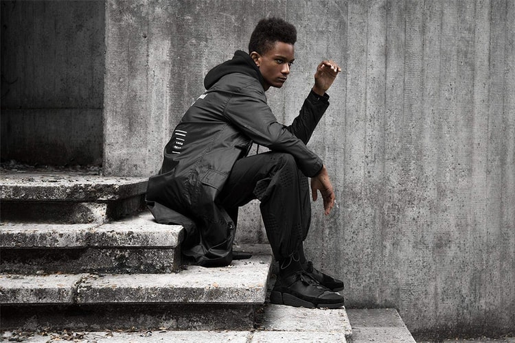 Clarks Originals Trigenic Evo にクローズアップ