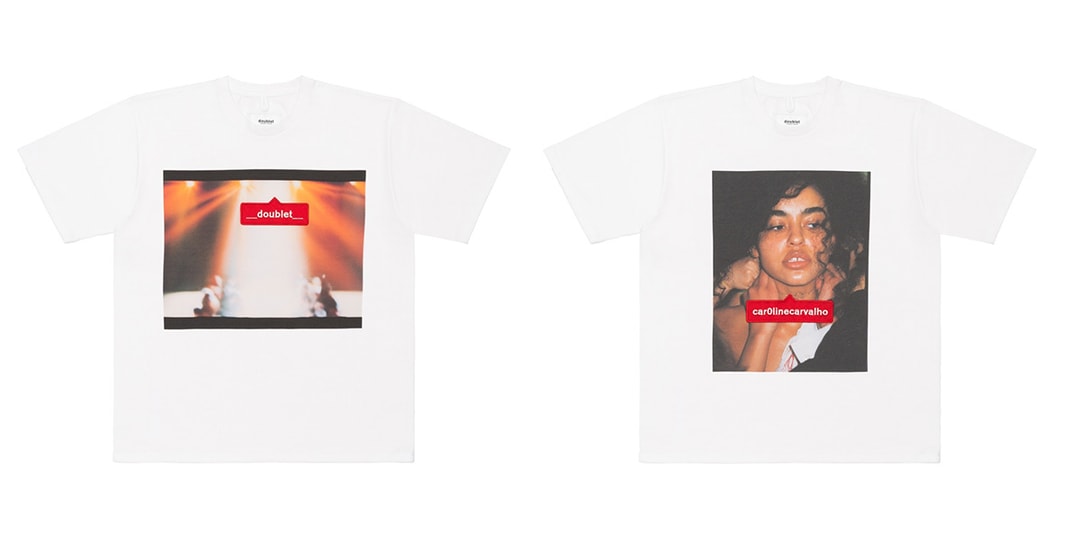 ダブレットがショーの裏側を写したTシャツシリーズをドーバー 