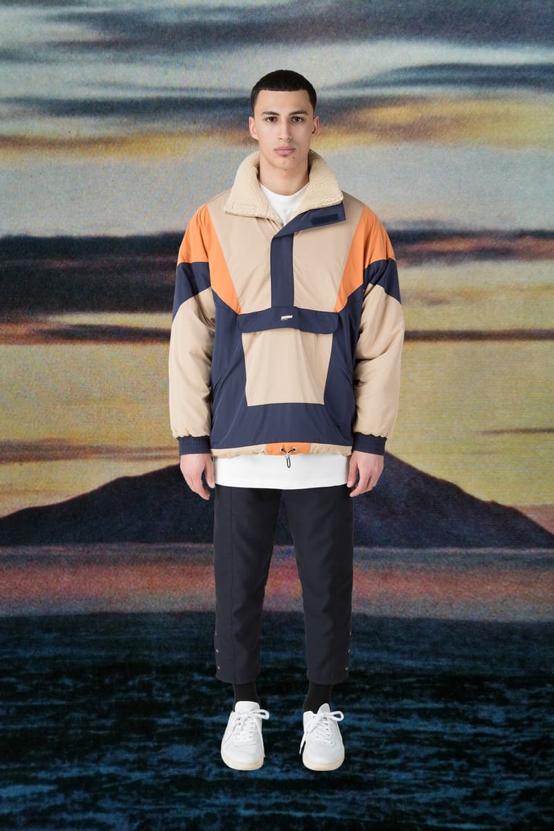 機能的なスポーツウェアのデザインを落とし込んだ DRÔLE DE MONSIEUR 2017年秋冬ルックブック ドロール ド ムッシュ アウター 冬服 秋服 アノラック フリースジャケット