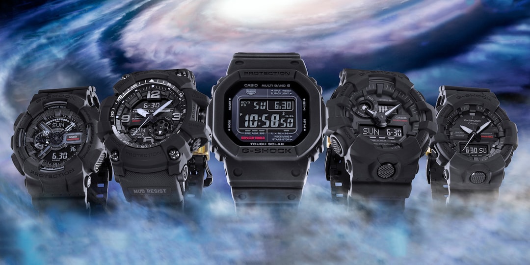 G-SHOCKより生誕35周年記念モデル第1弾“BIG BANG BLACK”が登場 