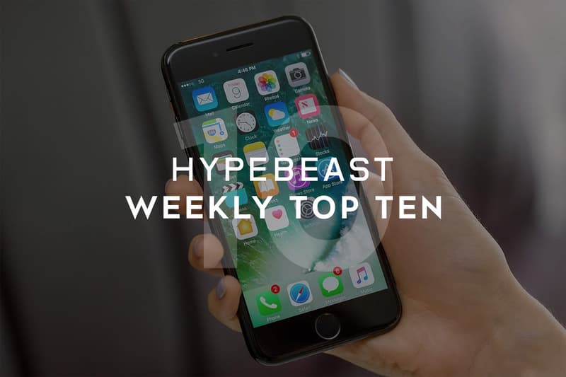 HYPEBEAST Weekly Top 10 ウォーキング・デッド Supreme iPhone ナイキ
