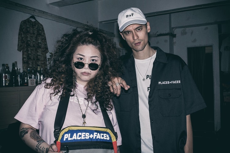 Places+Faces x HBX のタッグによる限定コラボカプセルコレクションが登場