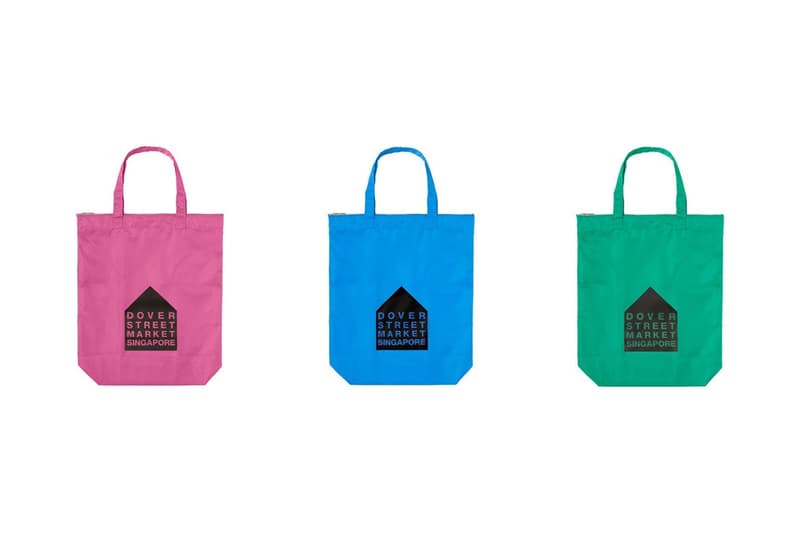 Dover Street Market Singapore がオープンを記念し Nike や Gosha Rubchinskiy との限定コラボアイテムをリリース collaboration release grand open t shit graphis tote bag