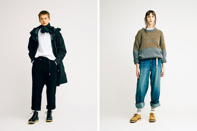 原点回帰を試みた THE NORTH FACE PURPLE LABEL 2017年秋冬ルックブック 〈TNF〉のマテリアルにトリートウェエのシルエットをブレンドしたハイブリッドなスタイルを提案