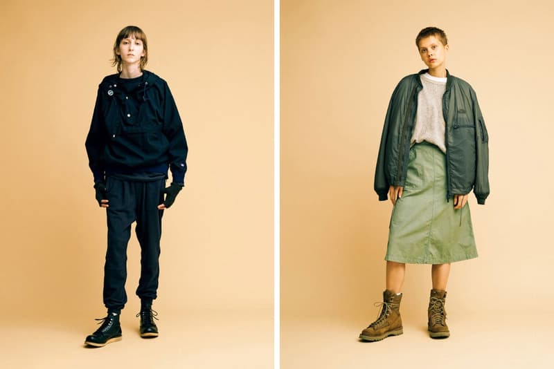 原点回帰を試みた THE NORTH FACE PURPLE LABEL 2017年秋冬ルックブック 〈TNF〉のマテリアルにトリートウェエのシルエットをブレンドしたハイブリッドなスタイルを提案