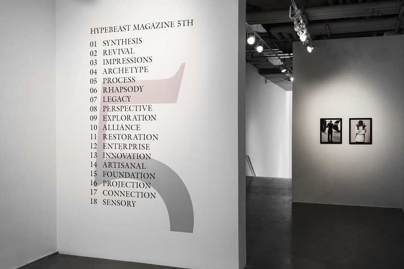 HYPEBEAST Magazine 5周年記念パーティーをプレイバック バックナンバーのカバーデザインとともに、かつて収録したアーカイブフォトを展示