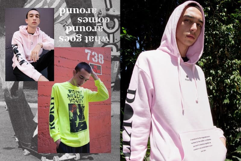 LAの気鋭ストリートウェアレーベル ROKIT から2017年夏ルックブックが到着