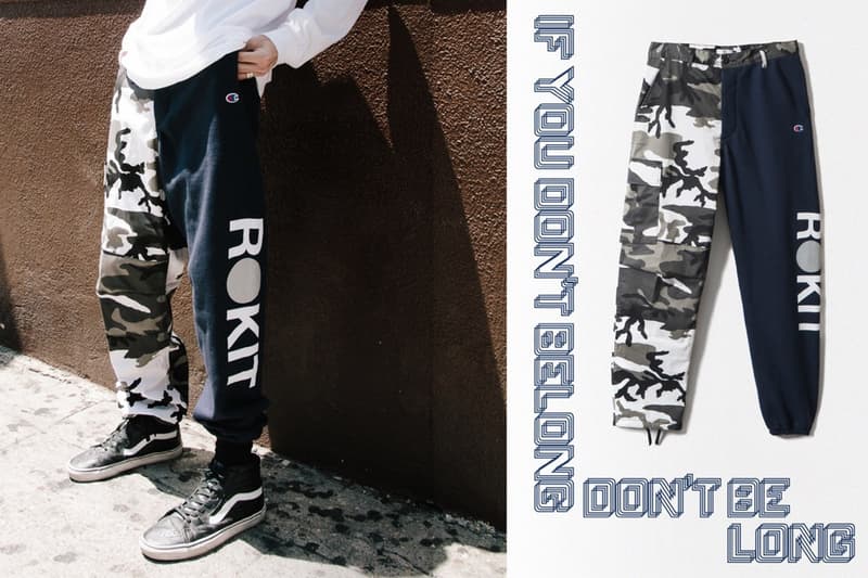 LAの気鋭ストリートウェアレーベル ROKIT から2017年夏ルックブックが到着