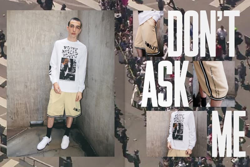 LAの気鋭ストリートウェアレーベル ROKIT から2017年夏ルックブックが到着