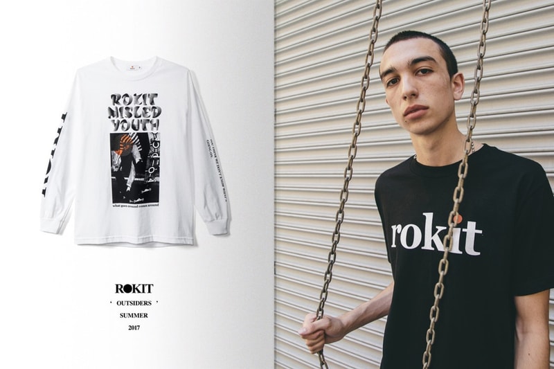 LAの気鋭ストリートウェアレーベル ROKIT から2017年夏ルックブックが到着