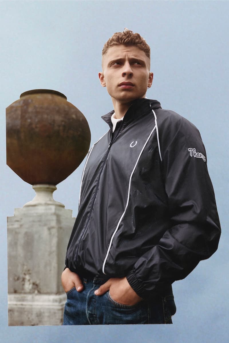 Thames London x Fred Perry コラボレーションルックブック第一弾 ブロンディ・マッコイが英国を象徴するポロシャツを独自の感覚でデザイン