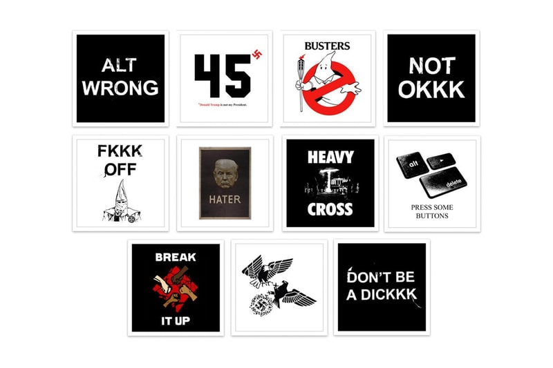 The Hundreds のデザイナーが白人至上主義を非難するアートを無料で世界に提供