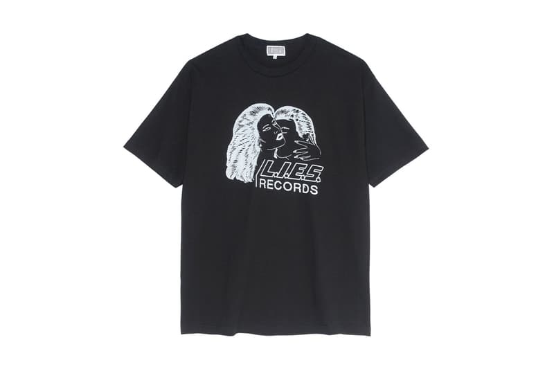 Cav Empt とレコードレーベル L.I.E.S. Records のコラボTシャツカプセルコレクションが本日発売 collaboration t-shirtCapsule collection record label tokyo minamiaoyama