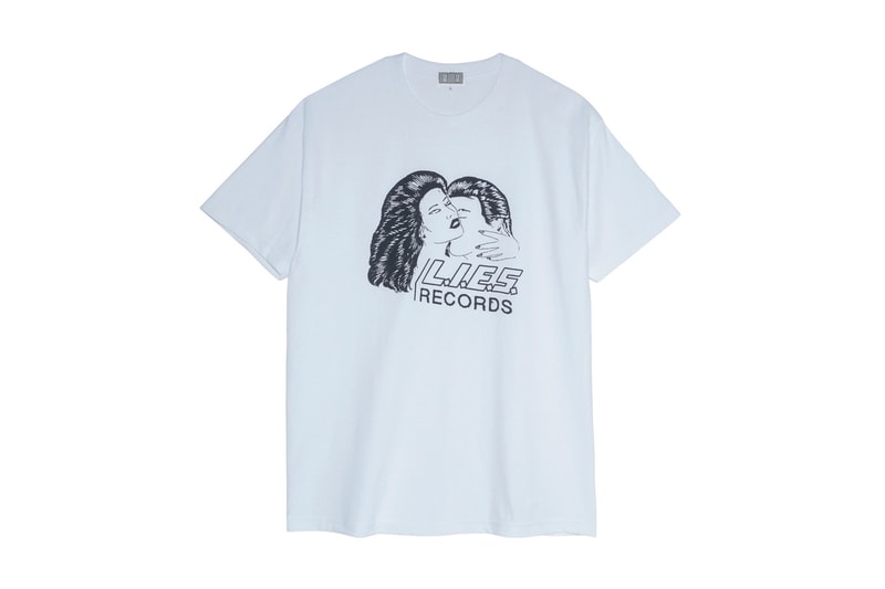 Cav Empt とレコードレーベル L.I.E.S. Records のコラボTシャツカプセルコレクションが本日発売 collaboration t-shirtCapsule collection record label tokyo minamiaoyama