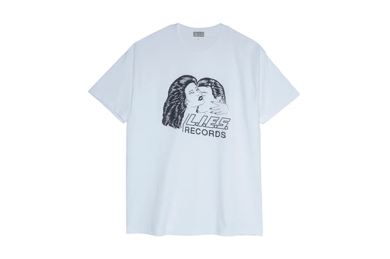 Cav Empt とレコードレーベル L.I.E.S. Records のコラボTシャツカプセルコレクションが本日発売 collaboration t-shirtCapsule collection record label tokyo minamiaoyama