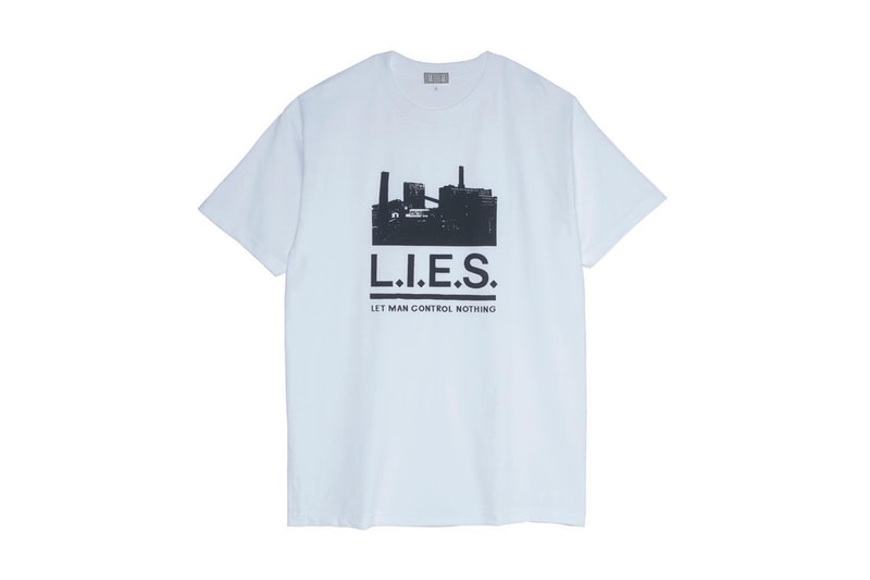 Cav Empt とレコードレーベル L.I.E.S. Records のコラボTシャツカプセルコレクションが本日発売 collaboration t-shirtCapsule collection record label tokyo minamiaoyama