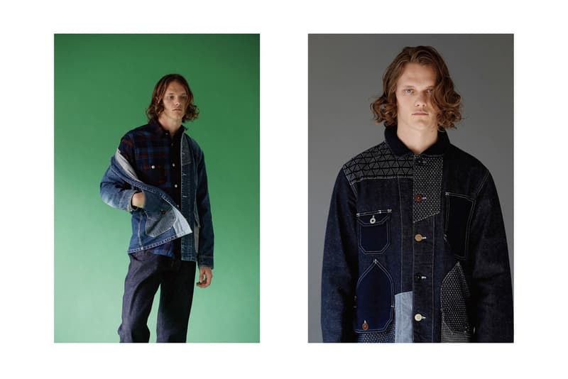 パッチワーク、インディゴ染め、日本製デニムを採用した FDMTL 2017年秋冬ルックブック ファンダメンタル 2017aw autumn winter lookbook collection 2017