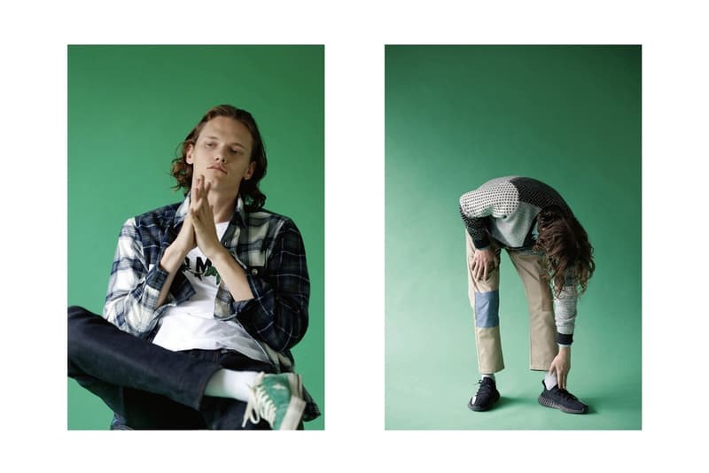 パッチワーク、インディゴ染め、日本製デニムを採用した FDMTL 2017年秋冬ルックブック ファンダメンタル 2017aw autumn winter lookbook collection 2017